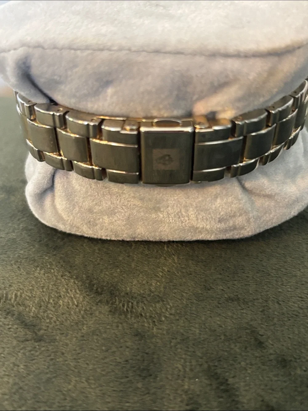 Anne Klein Gold-Tone Bracelet Watch with Champagne Dial